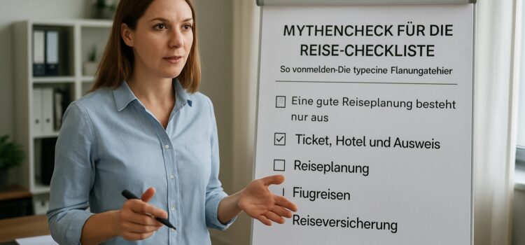 Mythencheck für die Reise-Checkliste: So vermeiden Sie typische Planungsfehler Mythencheck für die Reise-Checkliste: So vermeiden Sie typische Planungsfehler