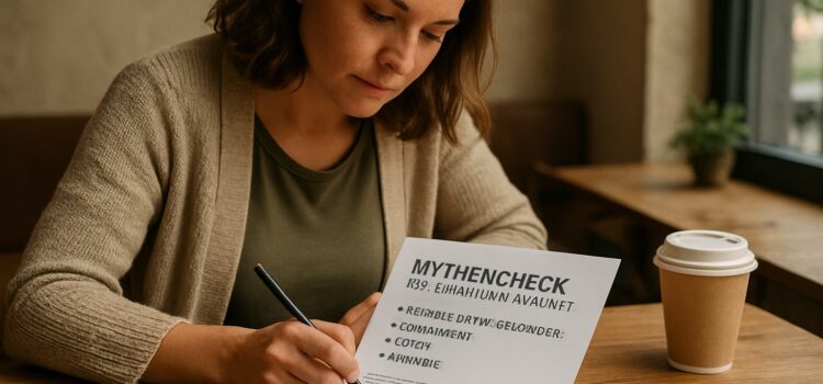 Mythencheck für Alltag und Zukunft: Was wirklich zählt bei Vorsorge, Reisen, Verträgen und Speicherlösungen Mythencheck für Alltag und Zukunft: Was wirklich zählt bei Vorsorge, Reisen, Verträgen und Speicherlösungen